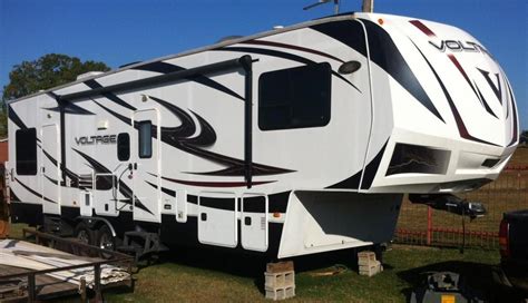 used voltage fifth wheel toy haulers for sale